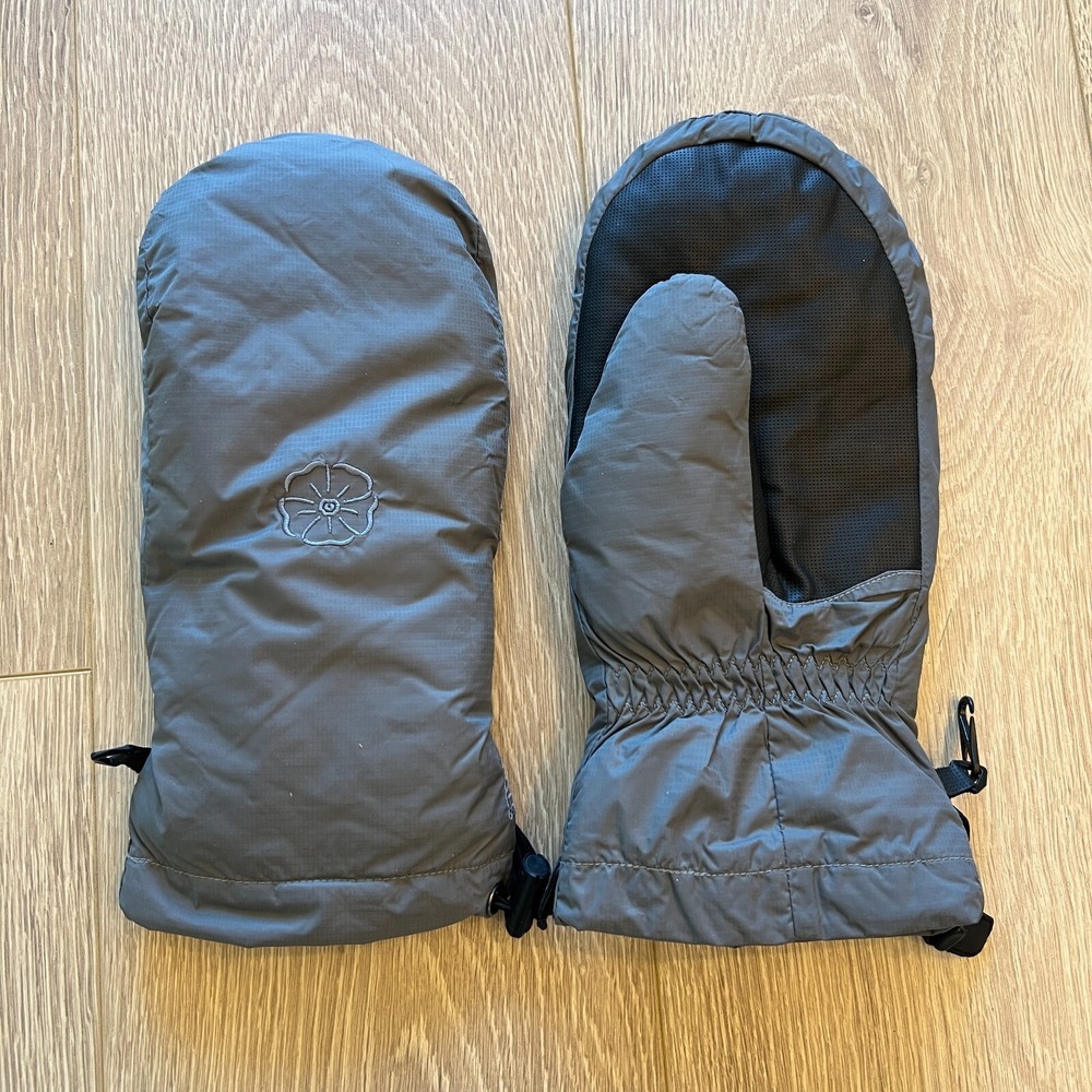 Stratus Outdoor Research Mittens  Women's Large Charcoal Ski, Hike Outdoor